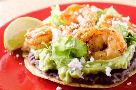 Shrimp Tostadas - Life's Ambrosia