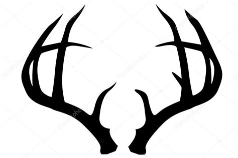 DEER ANTLERS Stock Vector Image by ©JOHNDESIGN7483 #19099509