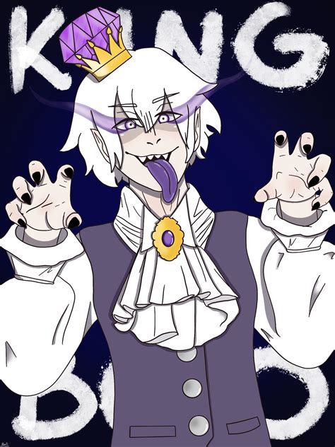 King boo as a human : r/fanart