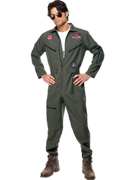 Top Gun Costume Aviator Pilot – Abracadabra Fancy Dress