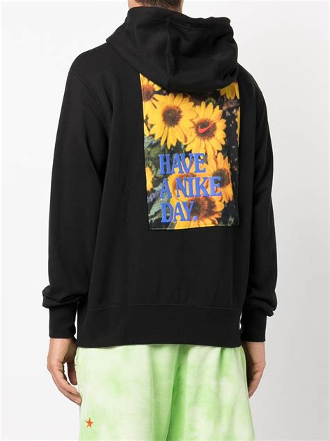 Nike logo-print Hoodie - Farfetch