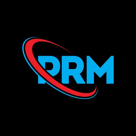 logotipo de prm. carta prm. diseño del logotipo de la letra prm. logotipo de prm iniciales ...