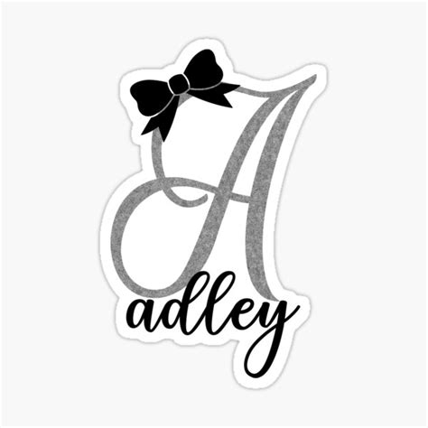 Adley Stickers | Redbubble