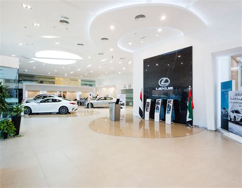 Analysing car showroom design by Al-Futtaim Interiors - Commercial Interior Design