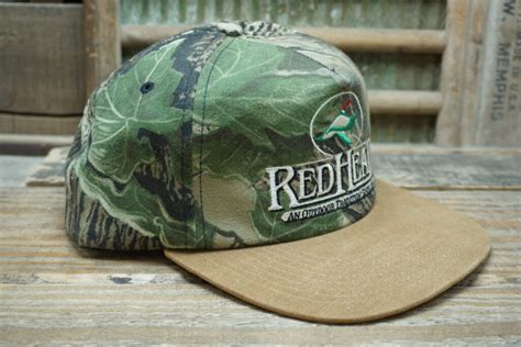 RedHead Realtree Camo Hat - Vintage Snapback Warehouse