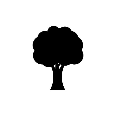 Simple Tree Silhouette Vector Art, Icons, and Graphics for Free Download