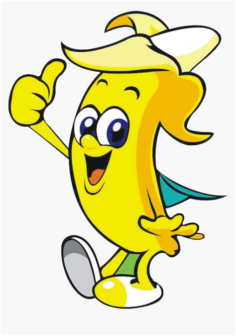 Cartoon Banana Clip Art - Cartoon Banana Clipart, HD Png Download ...