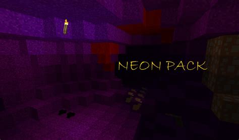 Neon Pack Minecraft Texture Pack