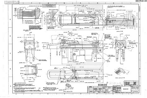 Blueprint M1 Garand Rifle 2 | PDF