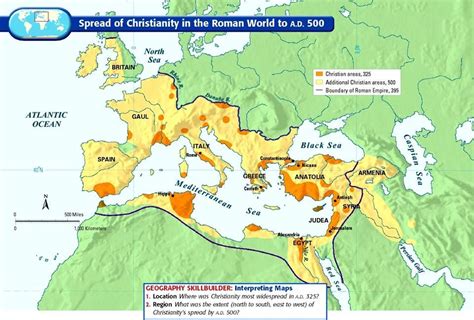 Christianity Map Roman Empire | the quotes