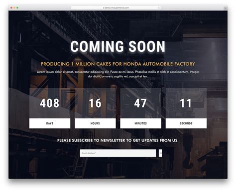 20 Best Responsive Coming Soon Page Templates 2024 - Colorlib