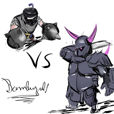 Pekka Vs Megaknight by bambuzul on DeviantArt