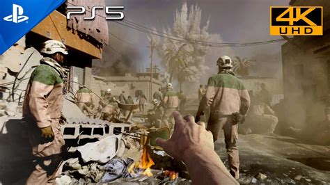 Civil War [PS5 UHD 4K] Next-Gen Ultra Realistic Graphics PlayStation 5 Call of Duty Gameplay ...