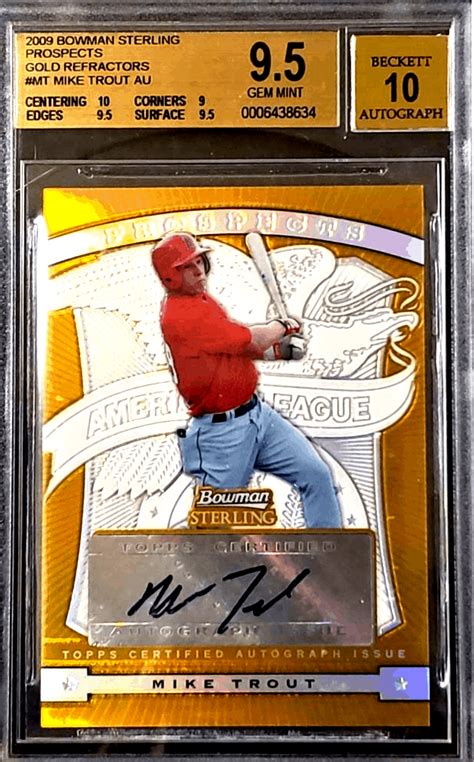 Mike Trout Rookie Card – Best Cards and Number #1 Guide | Gold Card Auctions