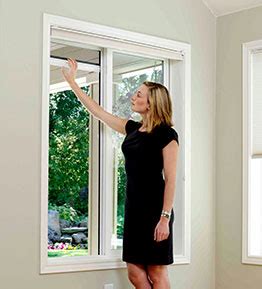 Retractable Window Screens | Retractable Insect Screens | Replacement Window Screen - Metro ...