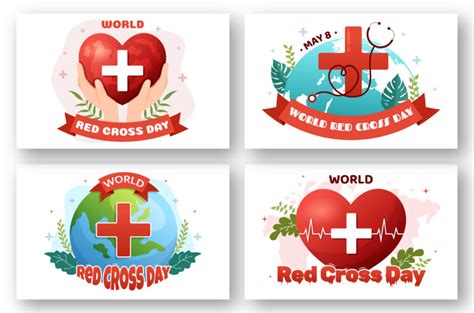 15 World Red Cross Day Illustration - Crella