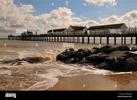 Southwold Pier & Beach Suffolk Stock Photo - Alamy