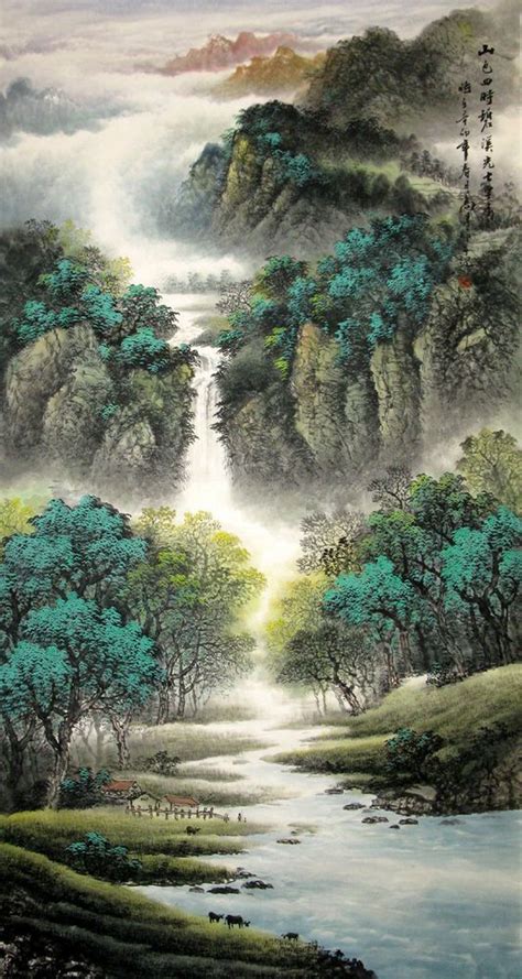 Appreciation: Countryside Scenery in Chinese Paintings | Chinese Painting Blog