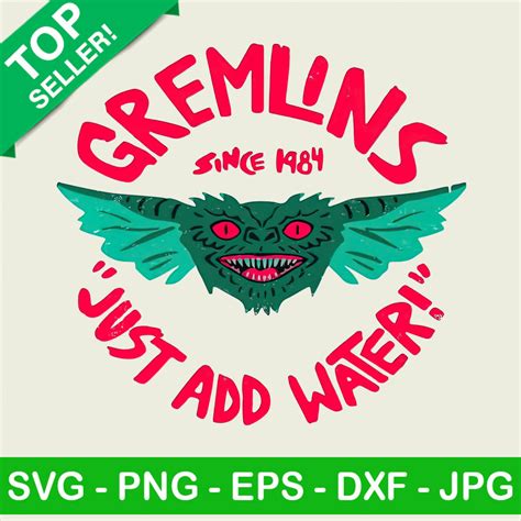 Gremlins since 1984 Sublimation transfer PNG, Gremlins PNG, Mogwai ...