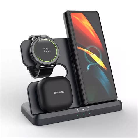 3 in 1 Wireless Charging Station for Galaxy Z Fold Series – WESTGOODIES