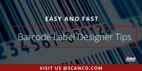 Barcode Label Designer Tips