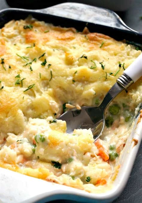 Easy Fish Pie with Mashed Potato Topping - My Gorgeous Recipes