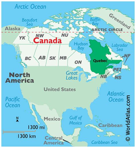 Quebec Maps & Facts - World Atlas