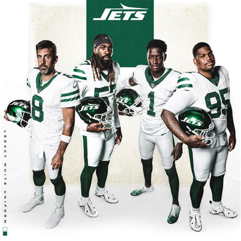 New York Jets Unveil Legacy White Throwback Uniforms | Sports | Before It's News