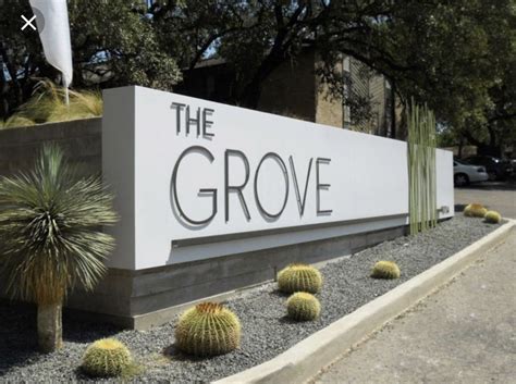 Modern apartment monument | Exterior signage, Monument signage, Entrance signage