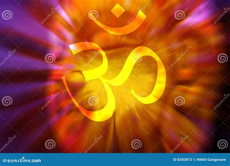 OM Meditation Background stock illustration. Illustration of peace - 8303813