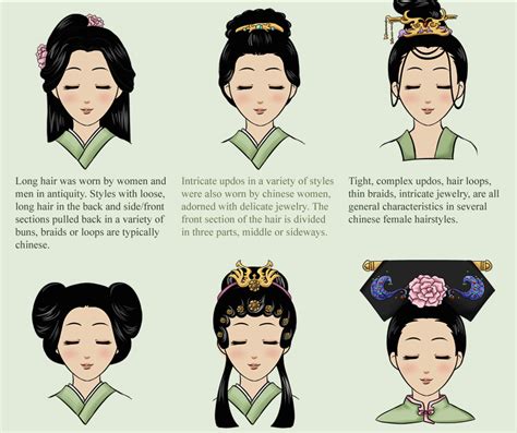 10+ Fun Traditional Chinese Women's Hairstyles