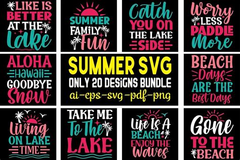 Summer SVG Bundle Bundle · Creative Fabrica