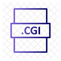 Cgi Icon - Download in Gradient Style