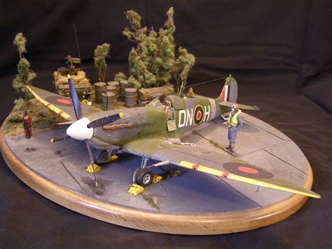 Pin on Spitfire Scale model diorama