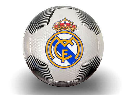 Real Madrid Soccer Ball Size 5 | Icon Sports Licensed White/Black Ball #5