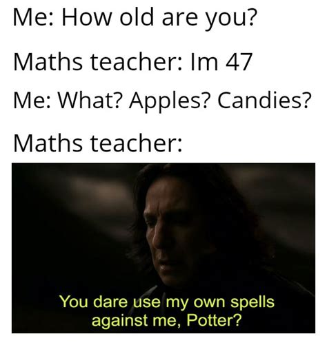 Math teachers are all the same : r/memes