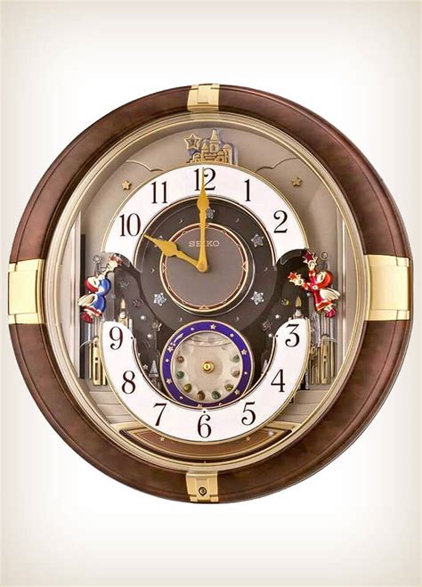 Seiko QXM333B Marionette Melody in Motion| Wall Of Clocks