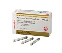 Septocaine (Articaine) EPI 1:100 - Tiger Supply Inc