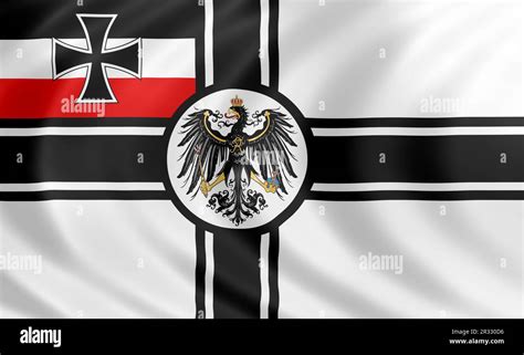 War flag of the german empire 1903 -1919 Stock Photo - Alamy