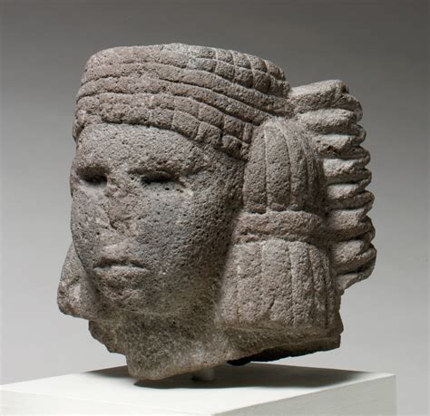 Head of a Water Deity (Chalchiuhtlicue). Mexico - Aztec 15th–early 16th ce.ntury Ancient Aliens ...