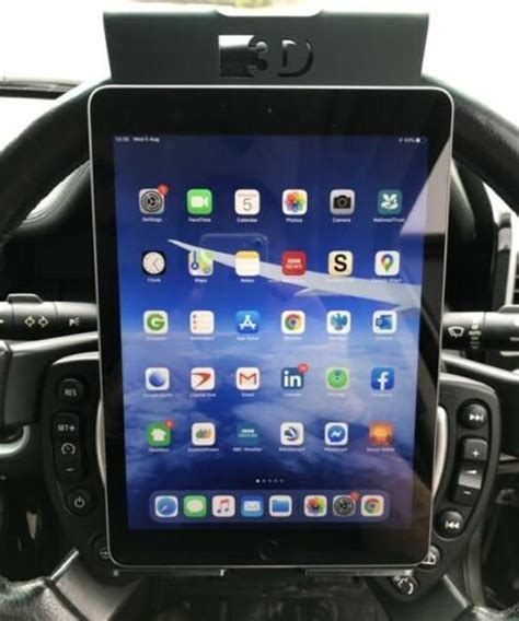 IPad Stand Car Steering Wheel Universal I Pad/ Tablet Holdercar Steering Wheel Universal I Pad ...