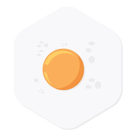 Fried Egg Yolk Fry Food Basic Shape 21155283 PNG