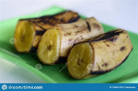 Boiled banana stock photo. Image of healthy, pisang - 154841320