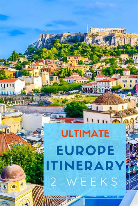 Ultimate Europe Itinerary for 2 Weeks | Europe itineraries, Europe trip itinerary, Europe travel