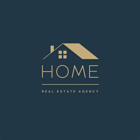 Digital Real Estate Logo House Logo Canva Logo Template Real Estate ...