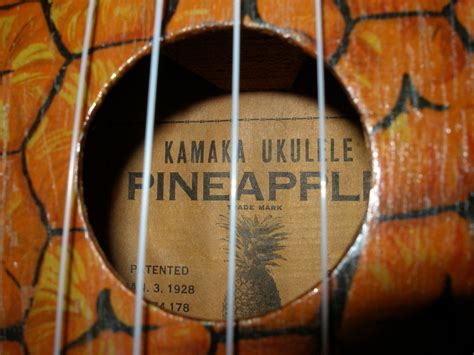 Ukulele Friend 1920s Kamaka 'Painted' Pineapple Ukulele - Ukulele Friend