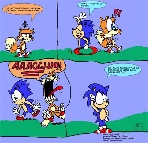 Sonic and Tails Comic by spongefox on DeviantArt