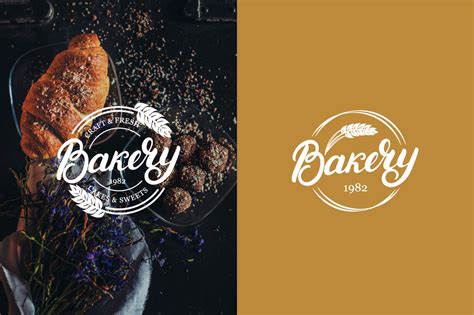 Bakery Logo Set By Letters-Shmetters | TheHungryJPEG