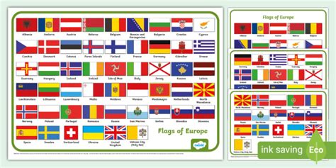 Flags Of European Countries