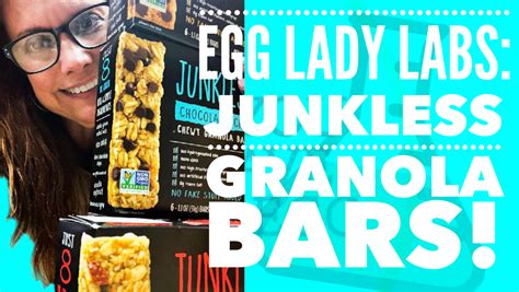 Junkless Chewy Granola Bars Review – If You Have An Egg You Have Hope